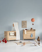 Accesorio Cambiador Para Cómoda | Wood 6 cajones Roble