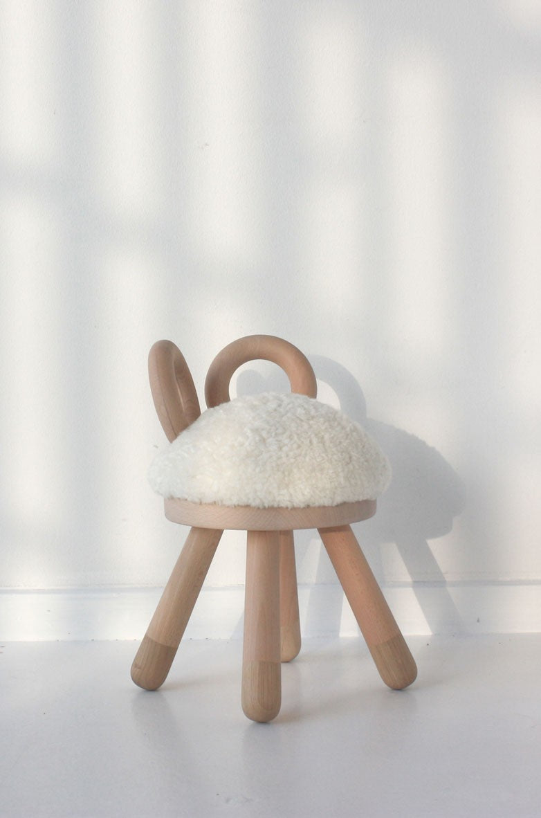 Silla Sheep Luxe | White