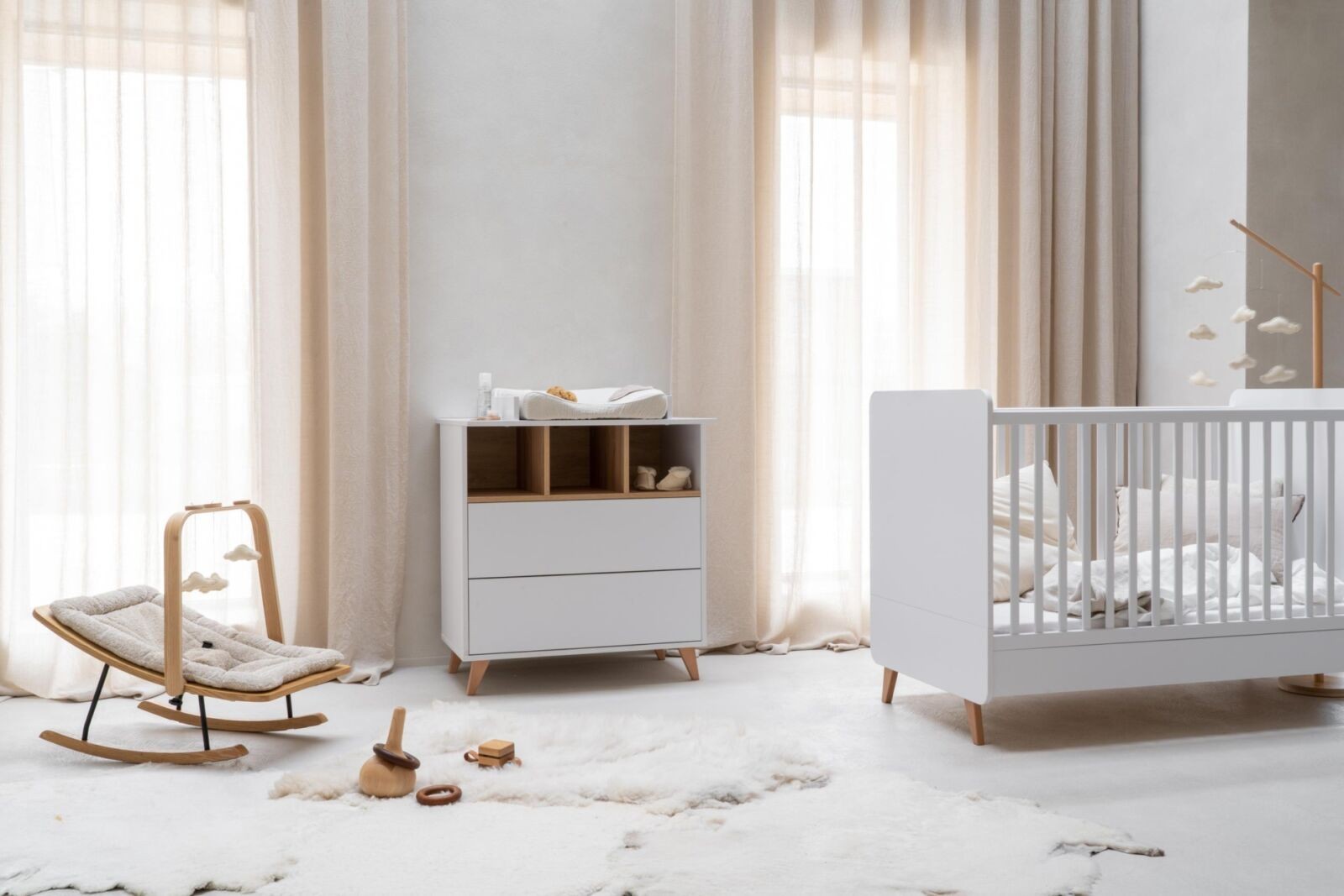 Cuna Convertible | Loft Blanca 140x70