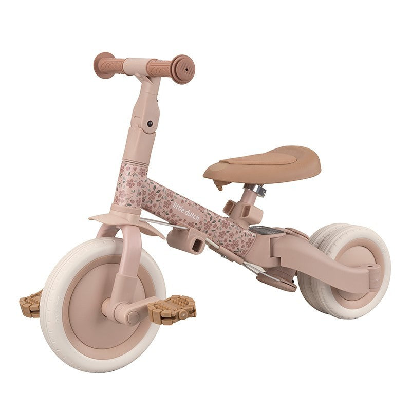 Triciclo-Bicicleta 4 en 1 rosa