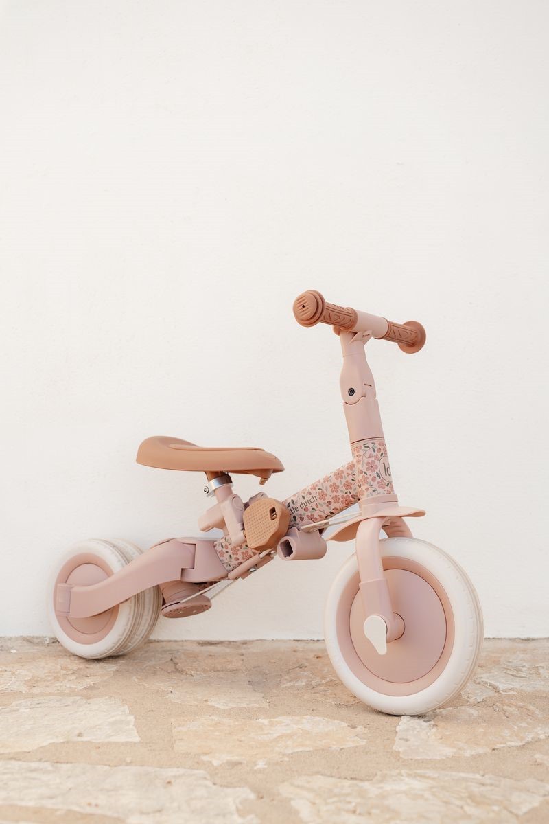 Triciclo-Bicicleta 4 en 1 rosa