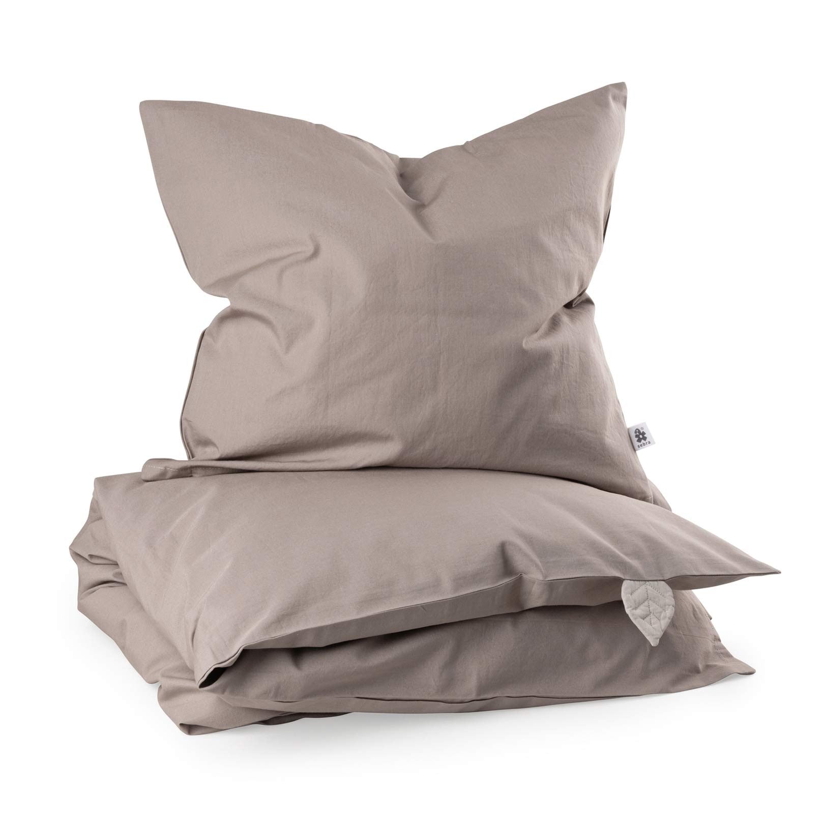 Funda Nórdica Baby Percale jetty beige 100x70
