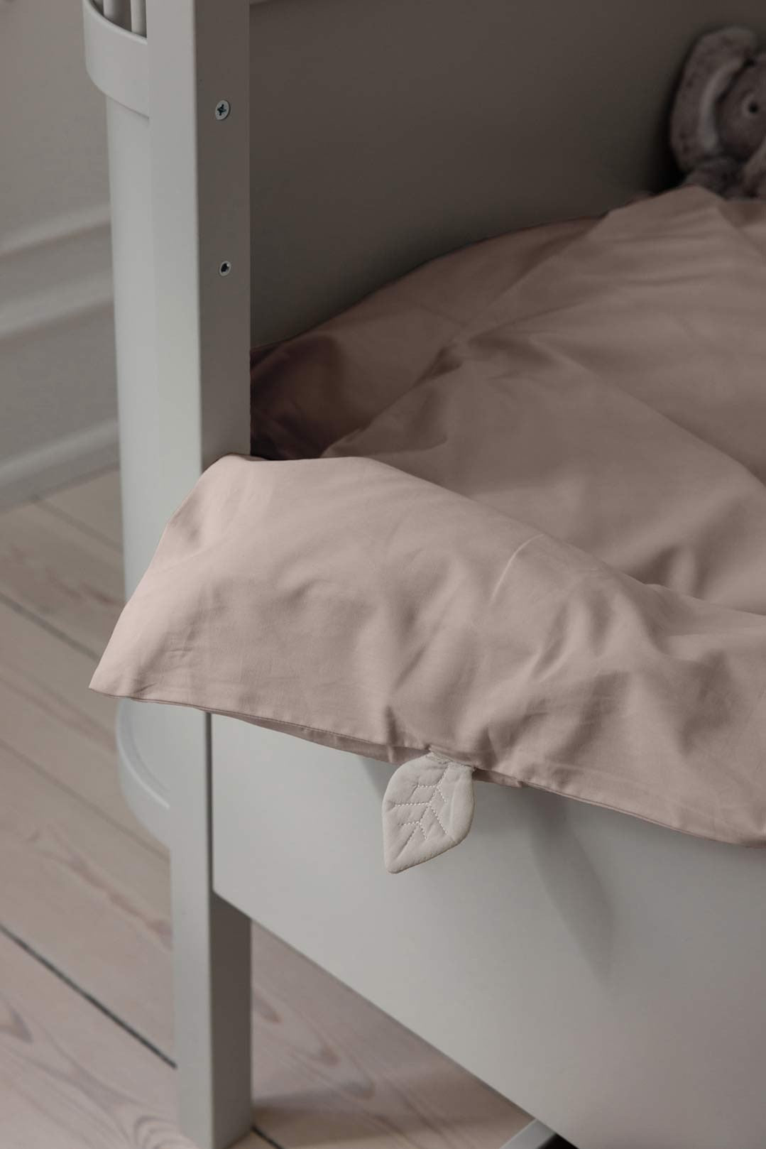 Funda Nórdica Baby Percale jetty beige 100x70