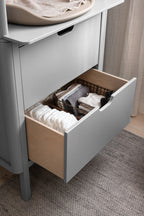 Cambiador 2 en 1 con cajones Stone grey