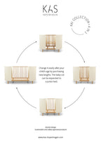Cuna Convertible | Kai Roble 120x70