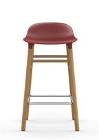 Form Stool White Oak 65 cm