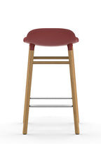 Form Stool White Oak 65 cm