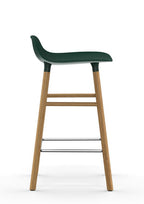 Form Stool White Oak 65 cm