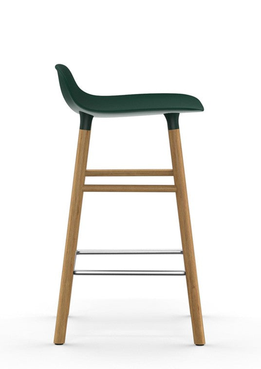 Taburete Form Roble Blanco 65 cm