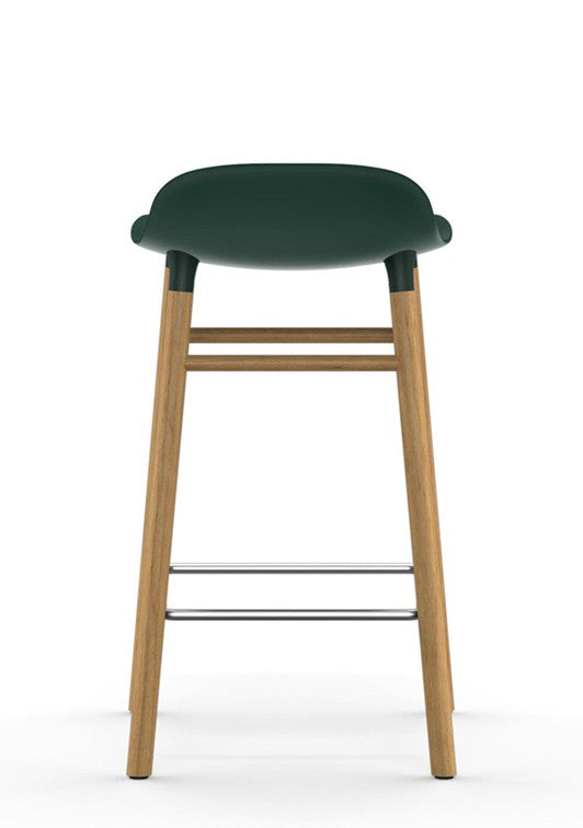 Taburete Form Roble Blanco 65 cm