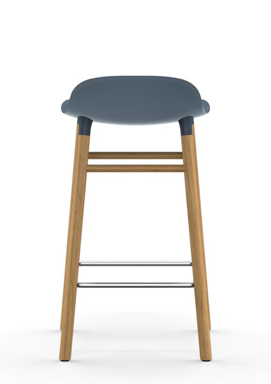 Taburete Form Roble Blanco 65 cm