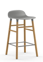 Form Stool White Oak 65 cm
