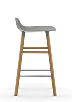 Form Stool White Oak 65 cm