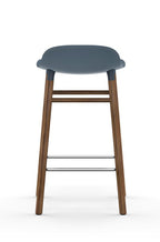 Taburete Form Nogal Blanco 65 cm