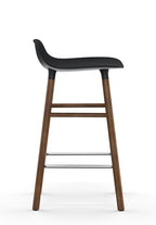 Taburete Form Nogal Blanco 65 cm
