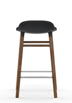 Taburete Form Nogal Blanco 65 cm
