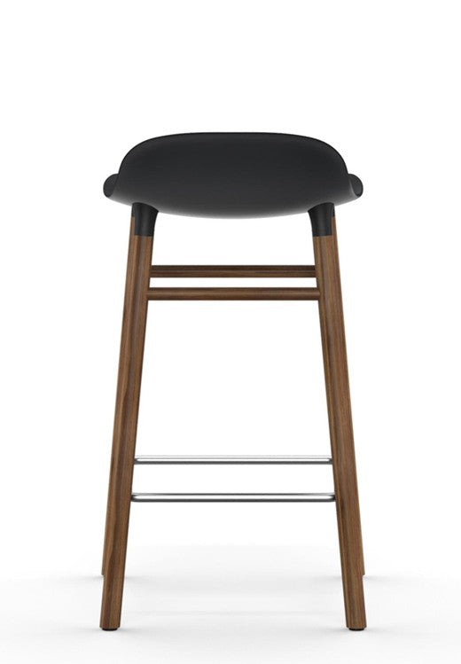 Taburete Form Nogal Blanco 65 cm