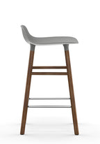 Taburete Form Nogal Blanco 65 cm