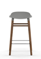 Taburete Form Nogal Blanco 65 cm