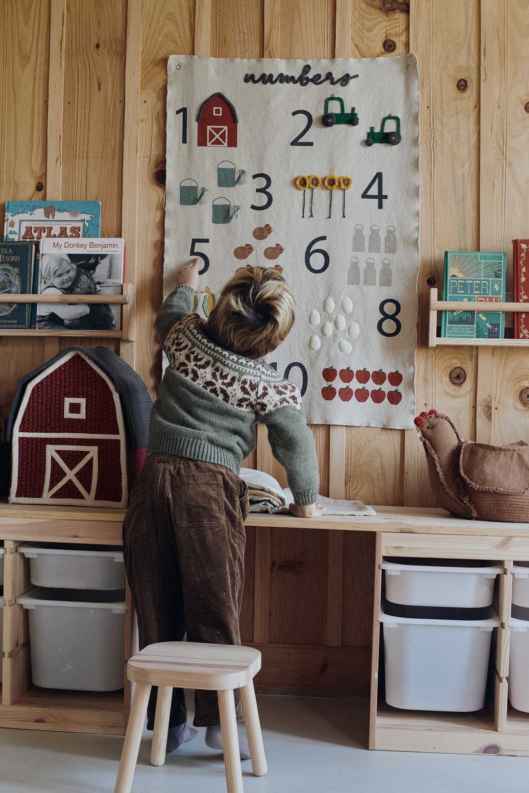 Decoración de pared | Farm Numbers