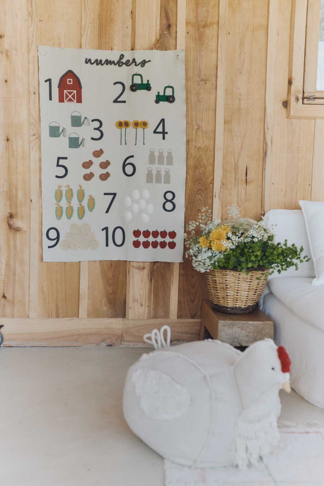 Decoración de pared | Farm Numbers