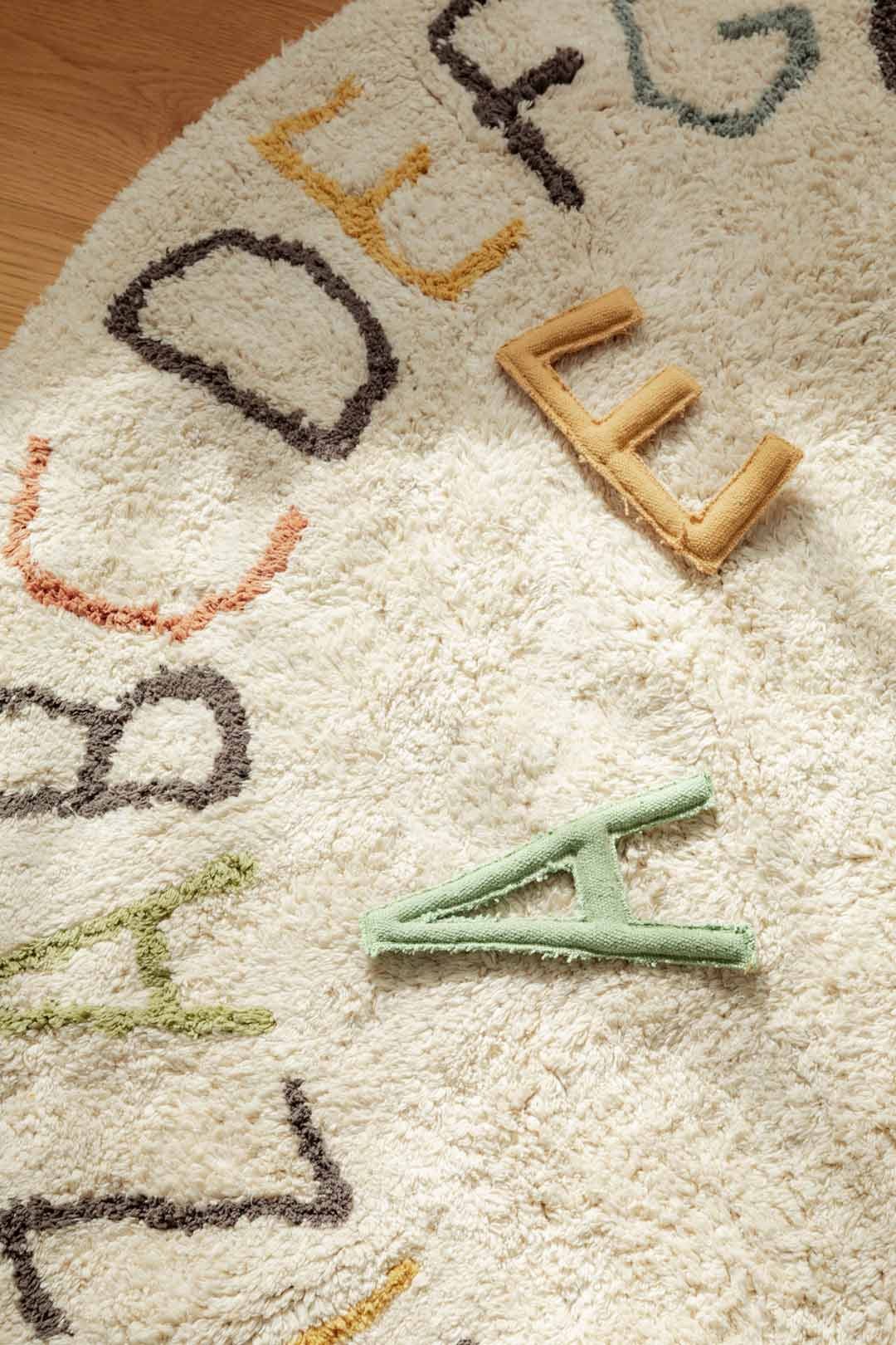 Alfombra Juego | ABC color | Ø 120 cm