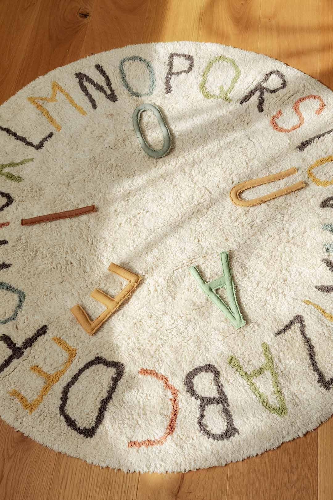Alfombra Juego | ABC color | Ø 120 cm