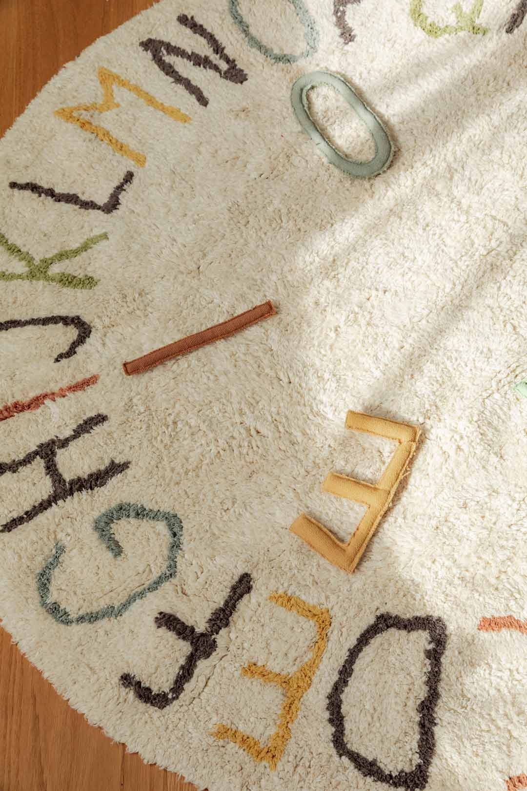Alfombra Juego | ABC color | Ø 120 cm