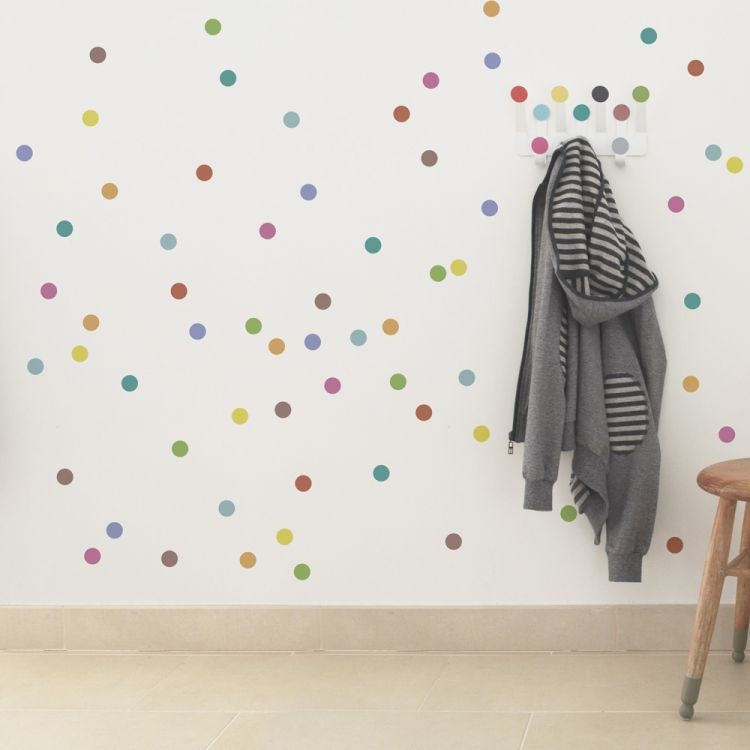 Vinilos Infantiles Topos Colores Vivos