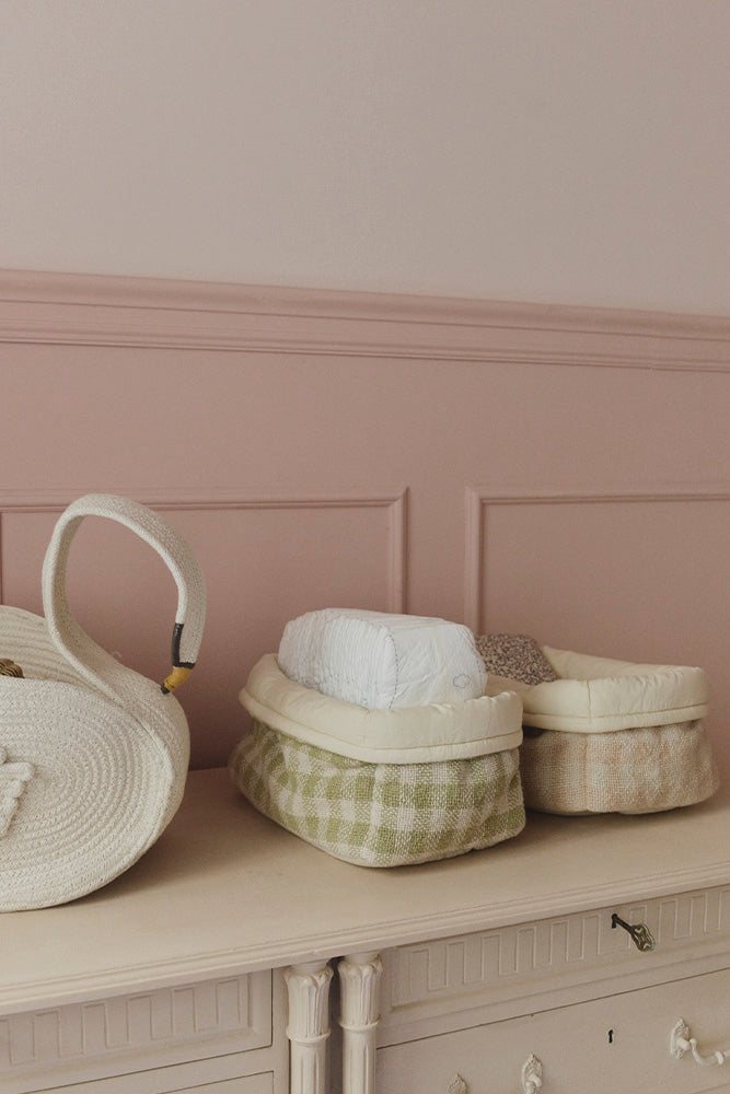 Cesta | Acolchada matcha