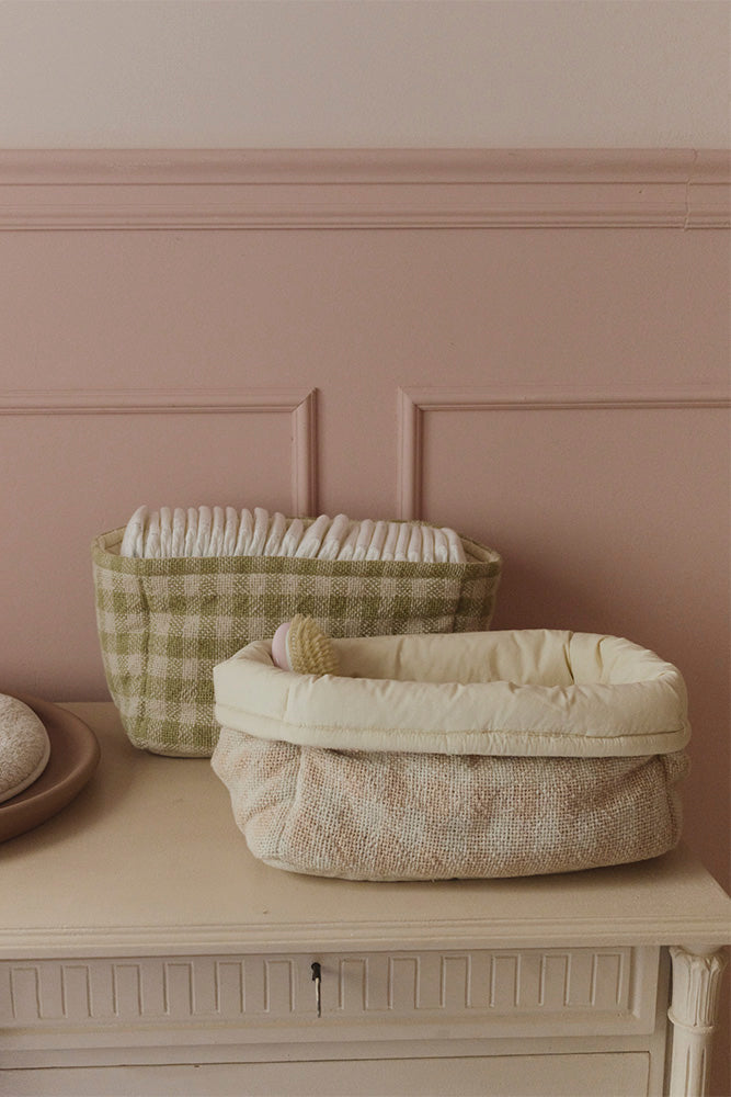 Cesta | Acolchada matcha