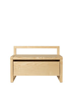Banco con espacio de almacenamiento Little Architect - Ash