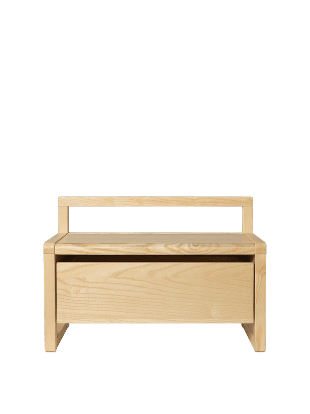 Banco con espacio de almacenamiento Little Architect - Ash