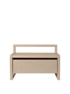 Banco con espacio de almacenamiento Little Architect - Ash