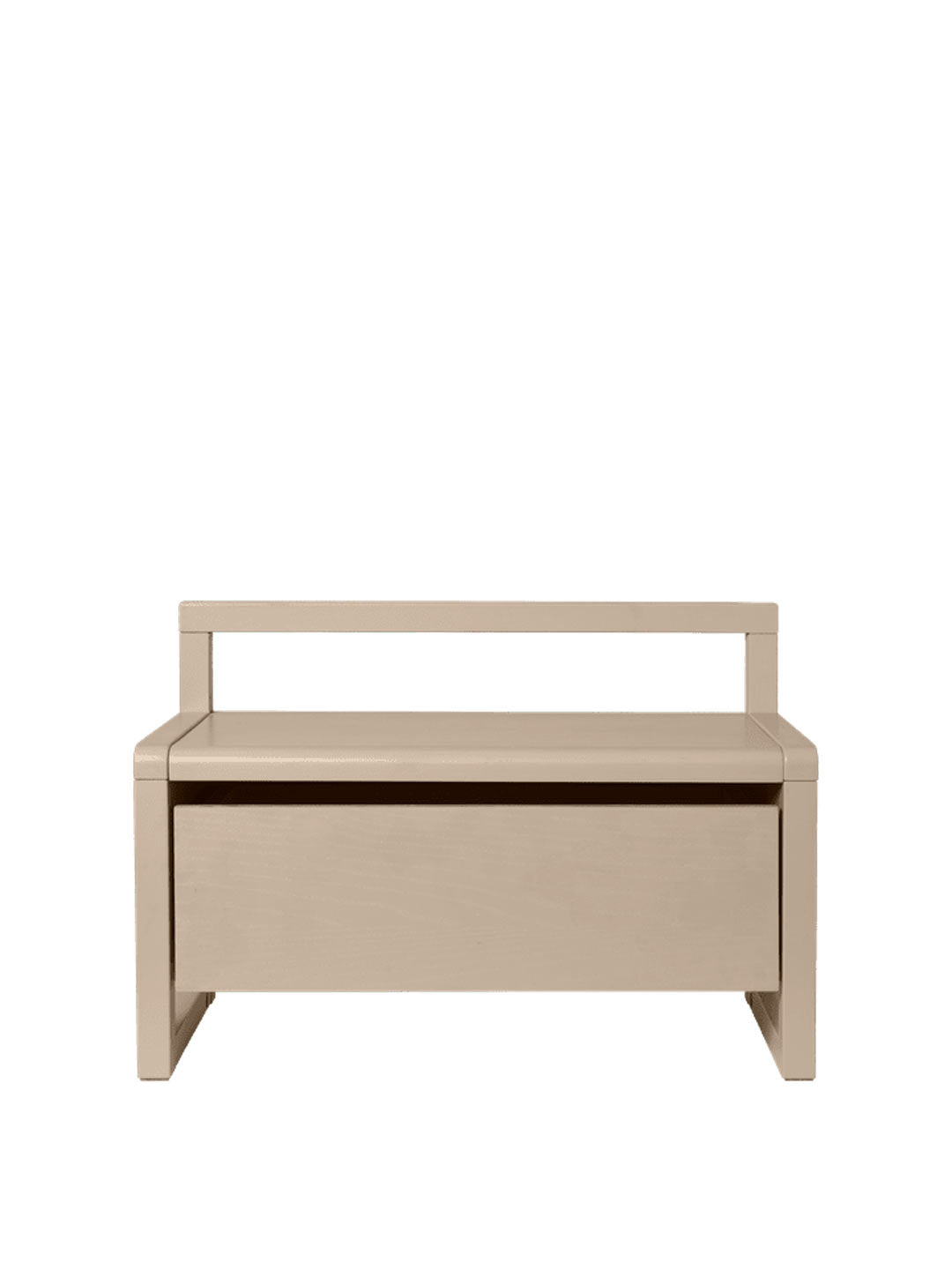 Banco con espacio de almacenamiento Little Architect - Ash
