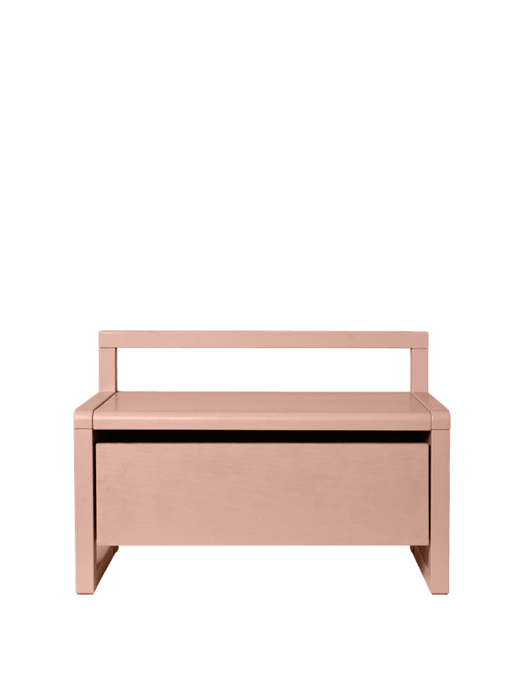 Banco con espacio de almacenamiento Little Architect - Ash