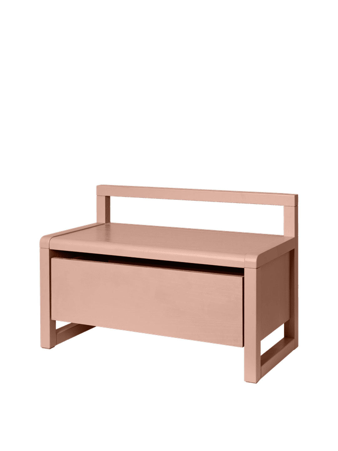Banco con espacio de almacenamiento Little Architect - Ash