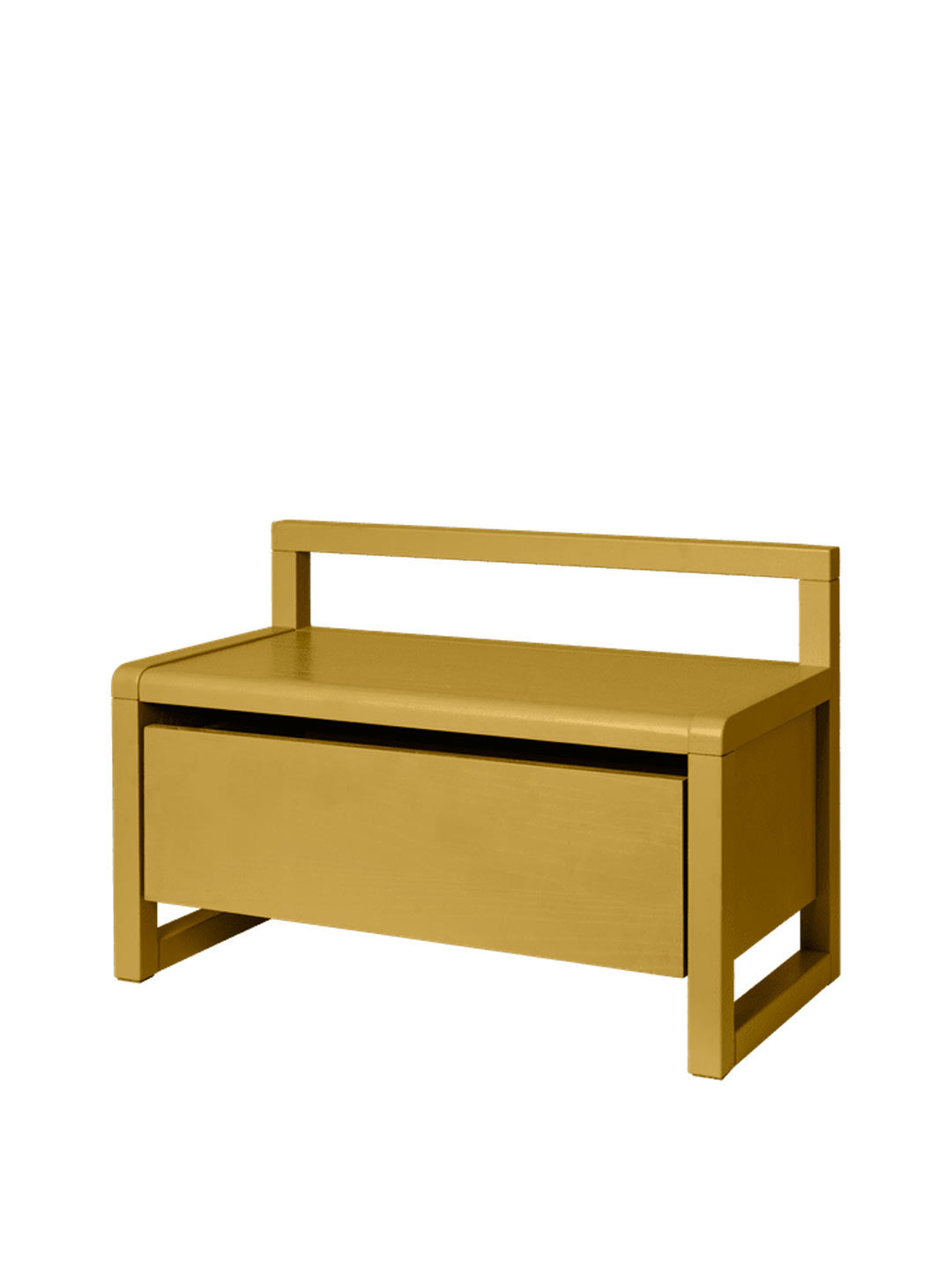 Banco con espacio de almacenamiento Little Architect - Ash