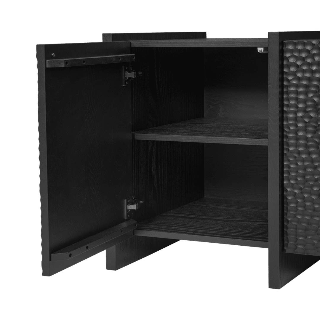 Scarni Sideboard - Dark Stained Ash