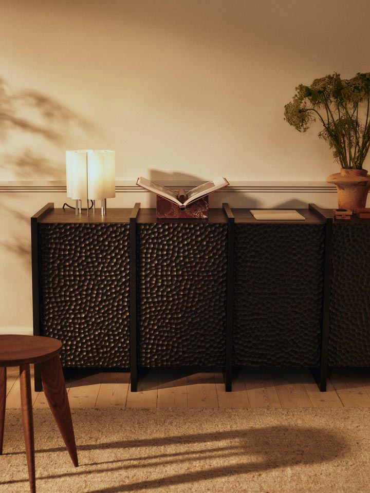 Scarni Sideboard - Dark Stained Ash