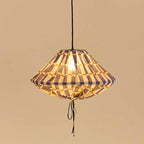 Linen pendant lampshade diam. 50cm Yumi