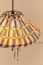 Linen pendant lampshade diam. 50cm Yumi