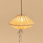 Linen pendant lampshade diam. 50cm Yumi
