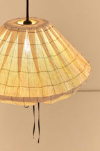 Linen pendant lampshade diam. 50cm Yumi