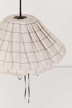 Linen pendant lampshade diam. 50cm Yumi