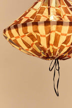 Linen pendant lampshade diam. 50cm Yumi