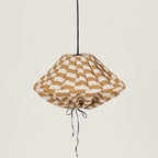 Linen pendant lampshade diam. 50cm Yumi