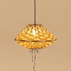 Linen pendant lampshade diam. 50cm Yumi