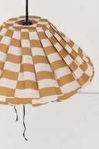 Linen pendant lampshade diam. 50cm Yumi