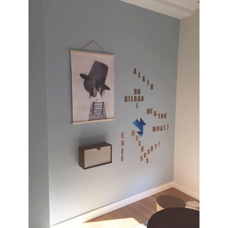 Magnetic copper Alphabet Groovy magnets